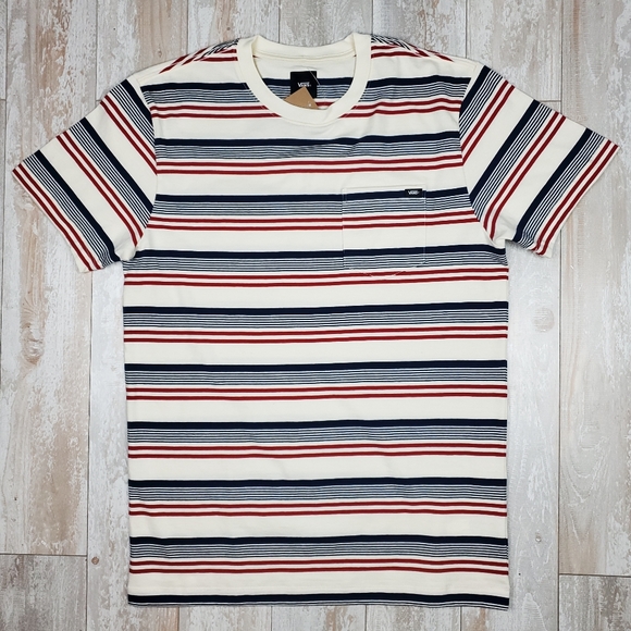Vans Other - Vans Zavala Stripe Pocket Tee
